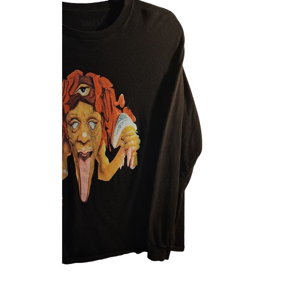 Unisex Medium Trippy Redd Long Sleeve Black Tshirt Concert SfPf Home •65 - Picture 4 of 9